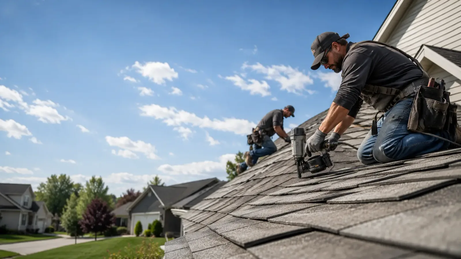 Storm Damage Roof Repair in Yorkshire, NY near me